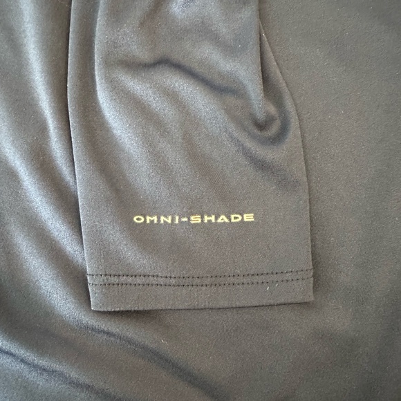 Columbia PFG Women's Title Tee | Quarter Zip Long Sleeve Shirt | Navy Blue | S - Picture 11 of 11